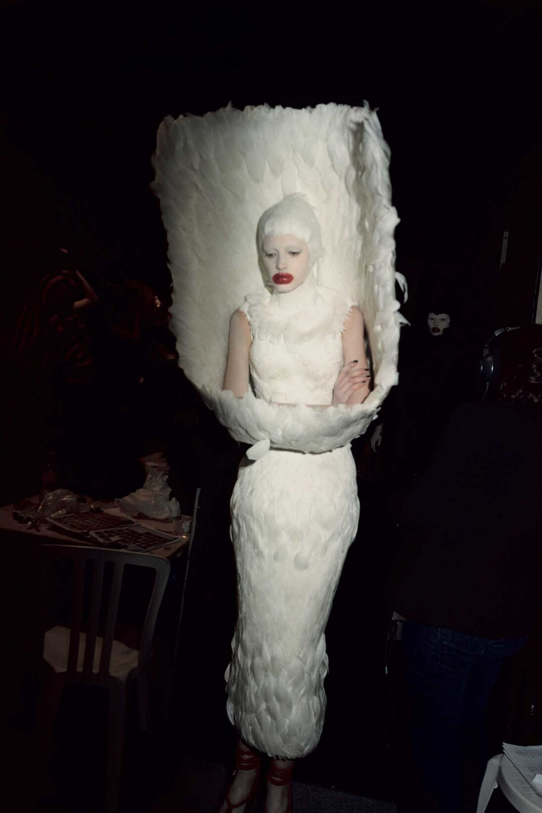 Untitled from the series ‘Alexander McQueen Working Process’  2013 © Nick Waplington