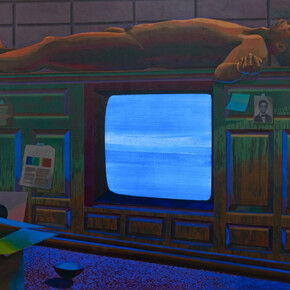 Jacob Todd Broussard, Did we discuss distance (The history of touches), 2024. Courtesy of Fragment Gallery