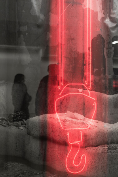 Filipe Marques, "Feel it, no fear. The flesh is yields and is num", vista da exposição na Galeria Fernando Santos, 2017. Fotografia de Rui Apolinário e Ana Maria Pinto