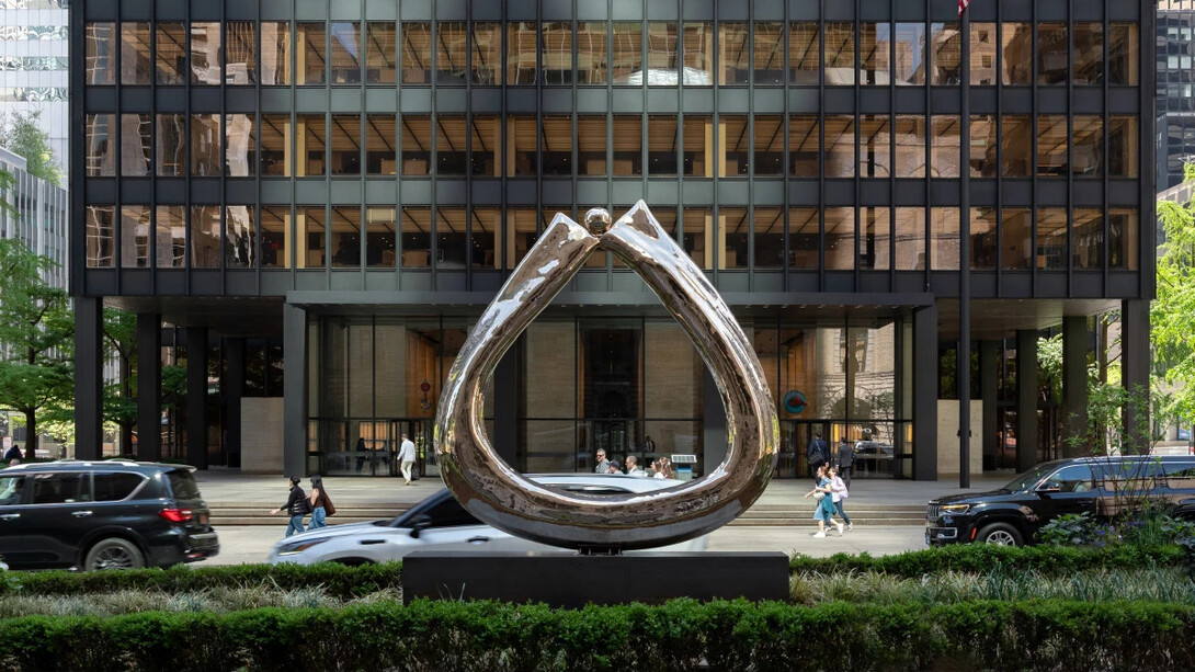 Alma Allen on Park Avenue, exhibition view. Courtesy of Paul Kasmin Gallery