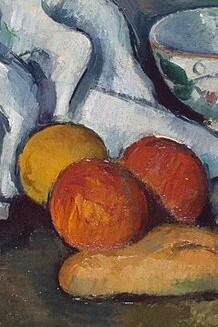 "Cartón, jarra y cuenco de leche", óleo sobre lienzo, Paul Cézanne, circa 1879