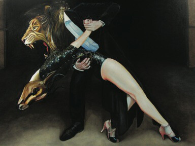 Katie Buckett, Likeness of Layla, 2015, Oil on canvas, 250 x 150 cm 