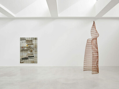 Sopheap Pich, Works, exhibition view. Courtesy of Axel Vervoordt Gallery
