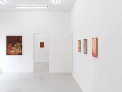 Pauline Fransson, Den blottade jorden (The bared Earth), exhibition view. Courtesy of Bricks Gallery