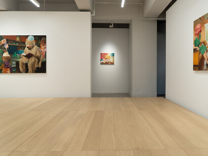 Yukari Nishi, In the meantime, exhibition view. Courtesy of WKM Gallery