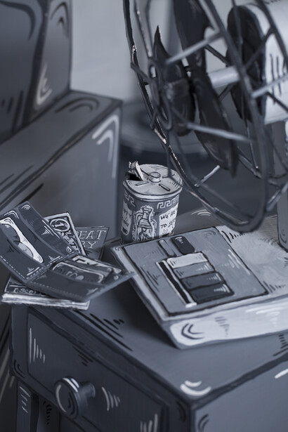 Paper-Thin Hotel. Courtesy of Corey Helford Gallery