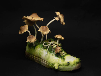 Stephen Morrison, Chummy boggers (detail), 2025. Courtesy of Hashimoto Contemporary 