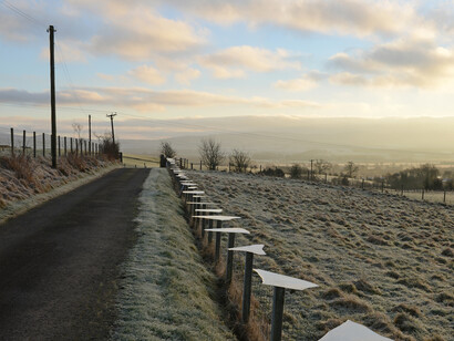 Andy Goldsworthy. Courtesy of Haines Gallery