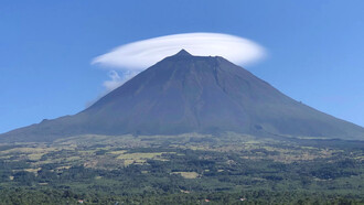 Pico, montanha em Açores, Portugal
