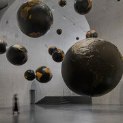 Mark Bradford. Courtesy of Long Museum
