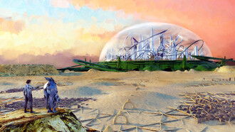 La ciudad de Diaspar. En un remoto futuro, la ciudad de Diaspar acoge a los últimos restos de la humanidad sobre la tierra