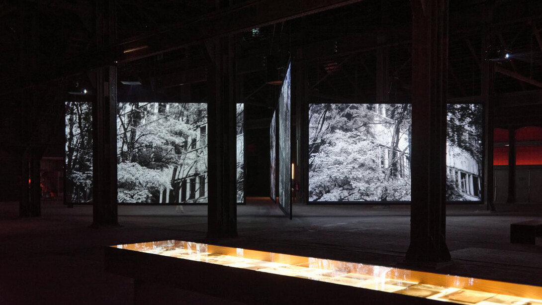 Soundwalk Collective and Patti Smith, Correspondences, exhibition view. Courtesy of LUMA Arles