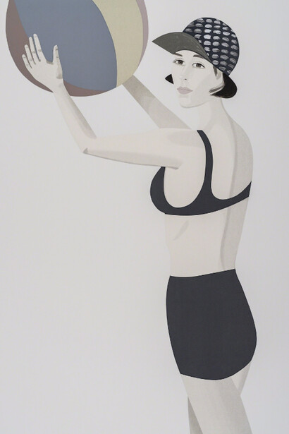 Alex Katz, Chance (Vivien), 2016. Courtesy of Kenneth A. Friedman & Co.