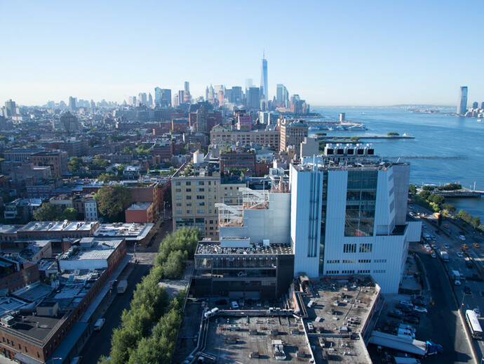 View from the Standard hotel looking south, September 2014. Photograph by Tim Schenck.