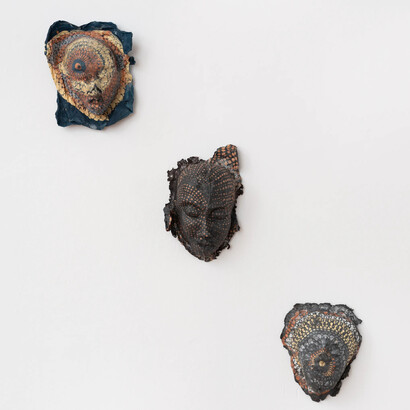 Aisha Tandiwe Bell, Ethos, exhibition view. Courtesy of Welancora Gallery