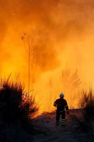 23 July 2018, wildfire in Attica