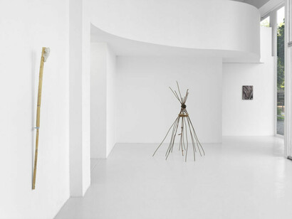 Emit Remmus, Fire walk with me, exhibition view. Courtesy of Sies + Höke Galerie