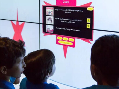 The fifth star challenge, exhibition view. Courtesy of the Chicago History Museum