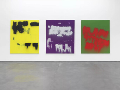 Monty Richthofen, Swallowed bullets, exhibition view. Courtesy of Dittrich and Schlechtriem