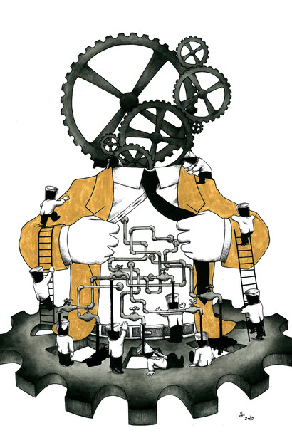 Milano, Loris Dogana, illustrazione