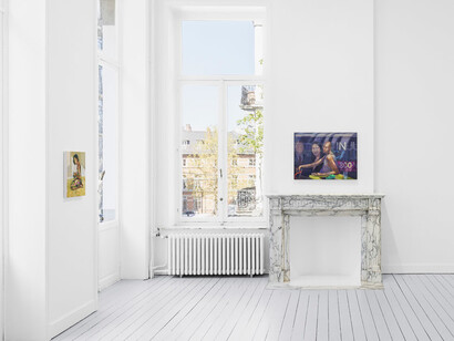 Aaron Gilbert, exhibition view. Courtesy of Gladstone Gallery