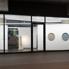 Sam Porritt, A Certain Change, 2018. Installation view. VITRINE, Basel. 
