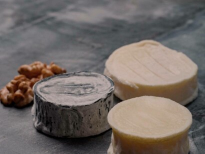 Il formaggio di capra Cabécou du Périgord della Dordogna, dipartimento francese della regione Nuova Aquitania