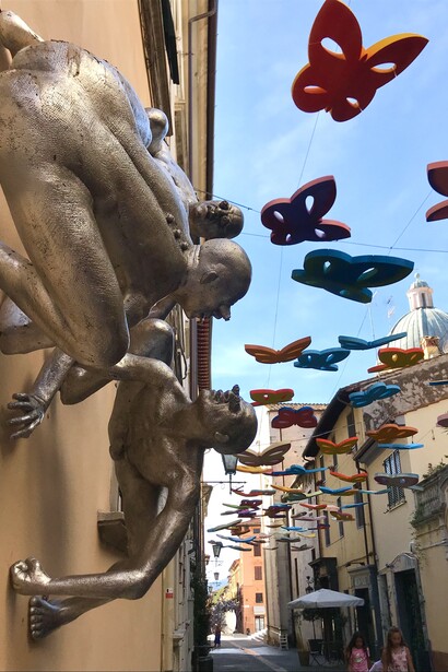Butterflies, Pietrasanta town © Alma Reyes 