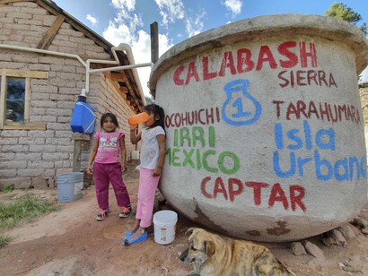 Isla Urbana, Rainwater harvesting systems, Mexico City, Mexico, 2009-ongoing. Avec l'aimable autorisation du Museum für Gestaltung