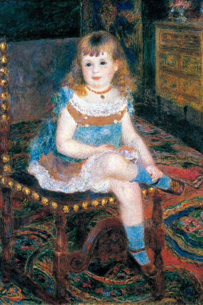Auguste Renoir, Mademoiselle Georgette Charpentier assise