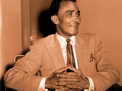 José Barros en su juventud