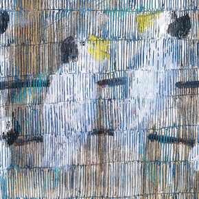 Hunt Slonem, Cockatoos new formation. Courtesy of Bonner David Galleries 