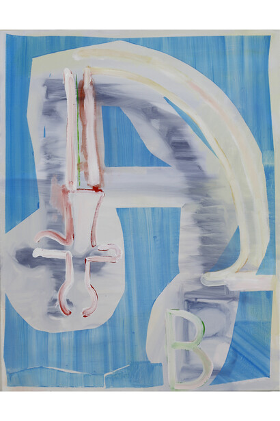 Laurence Owen, AB7, oil on canvas, 72 x 57 cm, 2014