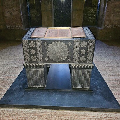 Interno del cimitero germanico di Quero, Belluno