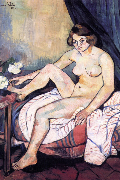 Suzanne Valadon. Donna nuda seduta sul letto