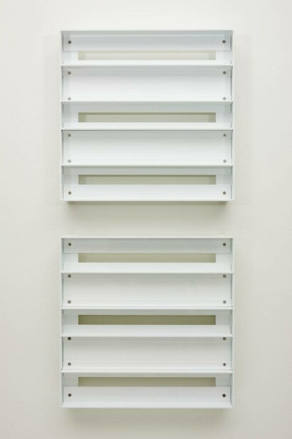 Liam Gillick, Liquidation in the snow, 2010. Courtesy of Kerlin Gallery