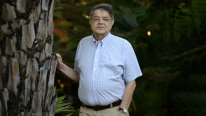 El escritor Sergio Ramírez Mercado