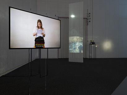 Maria Kapajeva, I am a border, exhibition vew. Courtesy of Tallinn City Gallery
