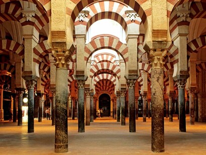 Córdoba. Interior de la Mezquita
