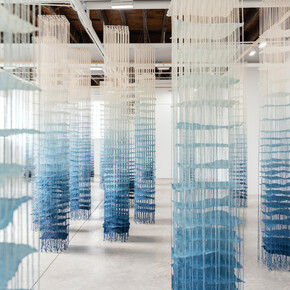 Mika Obayashi, Gospel of three dimensions, exhibition view. Courtesy of Carvalho Park 