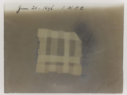 Glass Plate X-Ray Negative, 1896, Sir William Crookes © Science Museum / SSPL