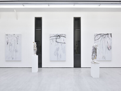Thibault Hazelzet, Exhibition view. Courtesy of Galerie Christophe Gaillard
