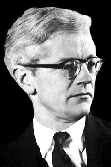John Kendrew (1917-1997), Nobelpreisträger für Chemie 1962, beschrieb die erste Proteinstruktur (Myoglobin)