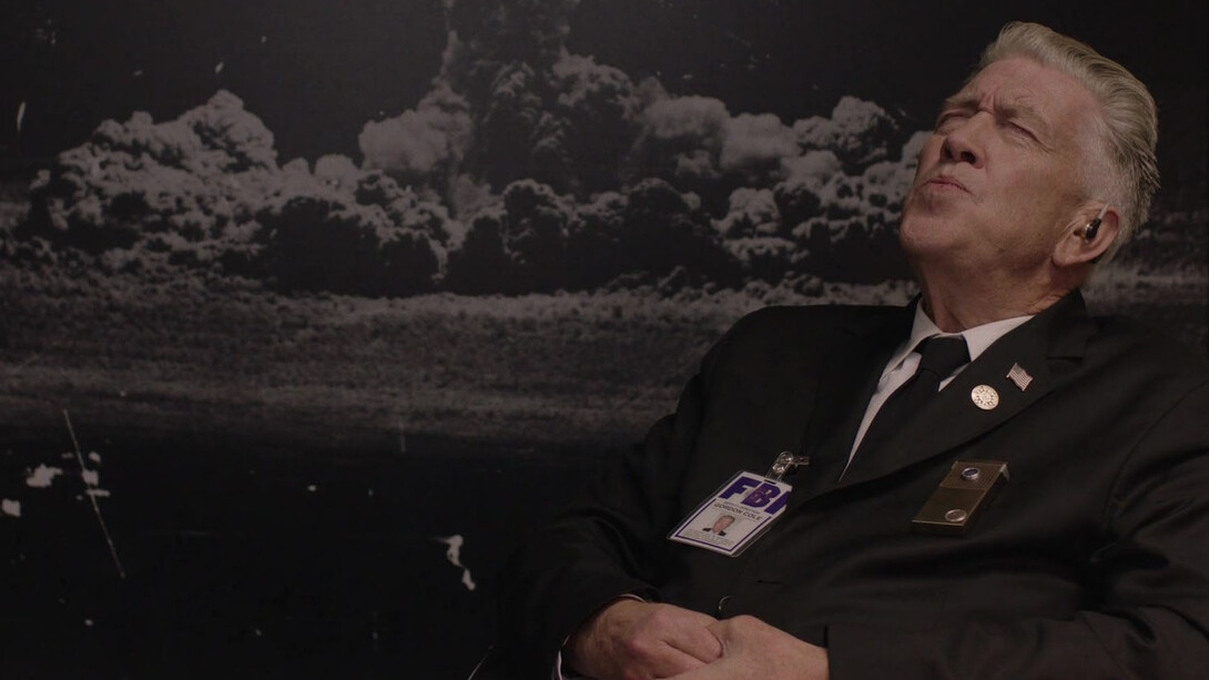 El director David Lynch en el papel de Gordon Cole