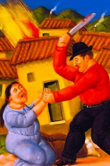 La violencia en Colombia en las pinturas de Botero