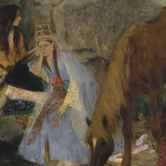 Edgar Degas
Ritratto di Mademoiselle E[ugénie] F[iocre]: a proposito del balletto "La Source"
© Photo Brooklyn Museum