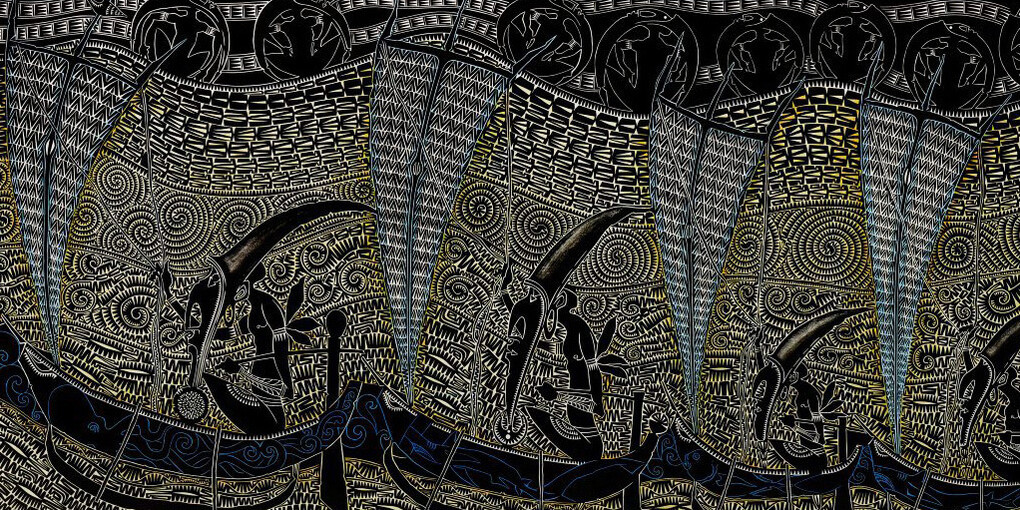 Glen Mackie and Daniel O’Shane. Courtesy of Art Gallery of NSW