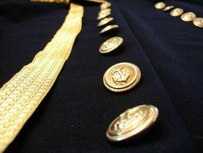 The buttons serve as embellishment to all types of garments