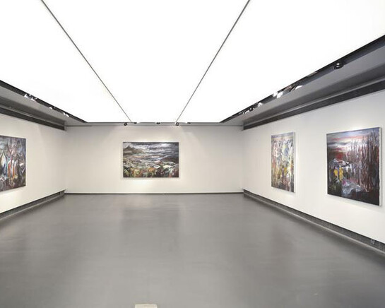 Fathallah Zamroud, Exhibition view. Courtesy of Ayyam Gallery