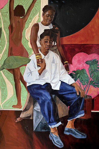 Riley Holloway, Love on display, 2024. Courtesy of Backslash Gallery